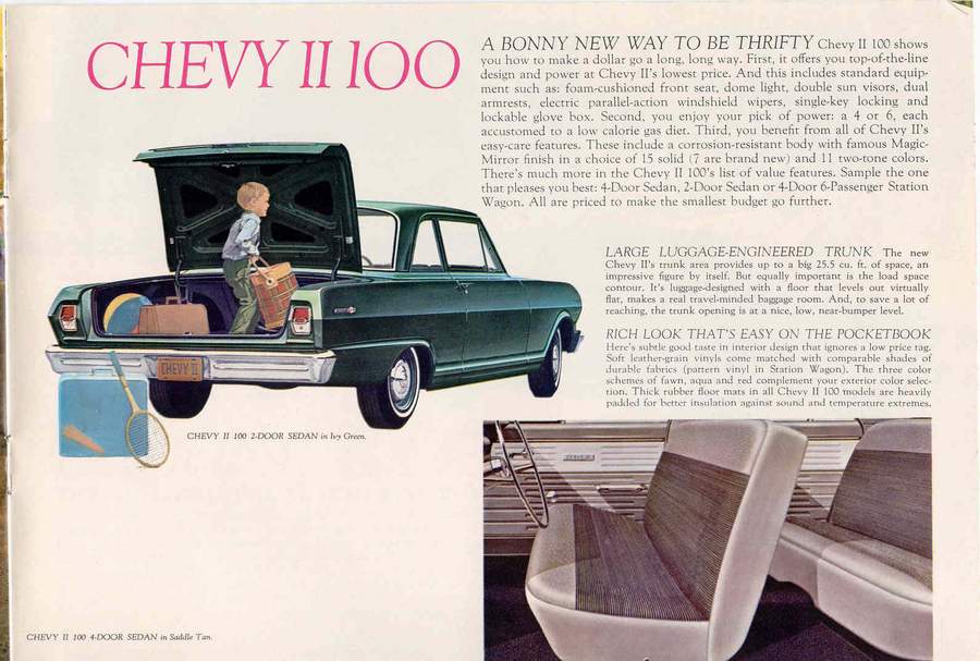 1963 Chevrolet Chevy II Brochure Page 12